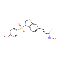 (2E)-N-hydroxy-3-[1-(4-methoxybenzenesulfonyl)-2,3-dihydro-1H-indol-5-yl]prop-2-enamide，1338320-95-8，Moligand™，阿拉丁