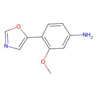 3-甲氧基-4-(1,3-噁唑)苯胺，198821-79-3，≥98%，阿拉丁