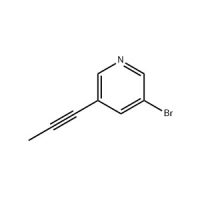 3-溴-5-(丙炔-1-基)吡啶，917772-69-1，≥98%，阿拉丁