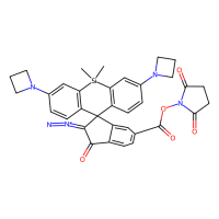 PA JaneliaFluor®646,SE,红色可光活化染料，2093120-32-0，≥90%(HPLC)，阿拉丁