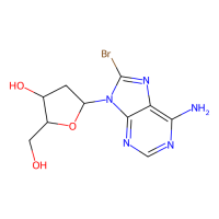 8-溴-2'-脱氧腺苷,14985-44-5,≥98%,阿拉丁