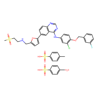 二甲苯磺酸拉帕替尼 一水合物，388082-78-8，10mM in DMSO，阿拉丁