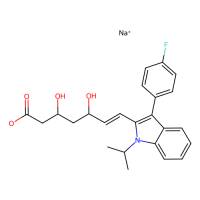 氟伐他汀钠 水合物，93957-55-2，≥98%，阿拉丁