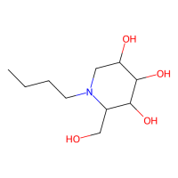 Miglustat,72599-27-0,Moligand™, 10mM in DMSO,阿拉丁