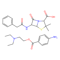 普鲁卡因青霉素G，54-35-3，10mM in DMSO，阿拉丁