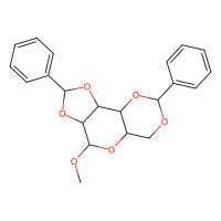 甲基-2,3:4,6-二-O-苯亚甲基-α-D-吡喃甘露糖苷,4148-71-4,≥98%(HPLC),阿拉丁