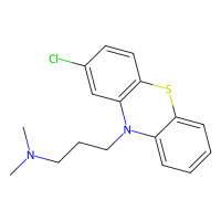 Chlorpromazine，50-53-3，Moligand™, 10mM in DMSO，阿拉丁
