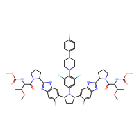 哌仑他韦(ABT-530)，1353900-92-1，Moligand™, 10mM in DMSO，阿拉丁
