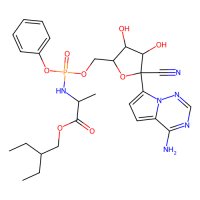 Remdesivir (GS-5734),1809249-37-3,Moligand™, 10mM in DMSO,阿拉丁
