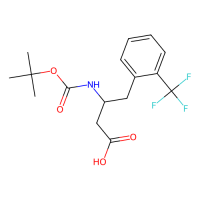 Boc-2-三氟甲基-D-β-高苯丙氨酸，269396-77-2，≥98%，阿拉丁