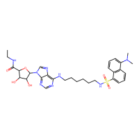 Dansyl-NECA,荧光腺苷A1激动剂，219982-12-4，≥99%(HPLC)，阿拉丁