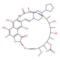 利福喷丁，61379-65-5，Moligand™, 10mM in DMSO，阿拉丁