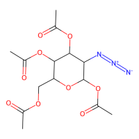 1,3,4,6-四-O-乙酰基-2-叠氮-2-脱氧-α-D-吡喃半乳糖，67817-30-5，≥98%，阿拉丁