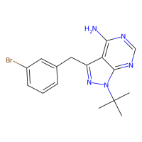 3-BrB-PP1,小分子Akt抑制剂,956025-99-3,阿拉丁