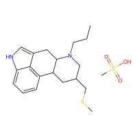 甲磺酸培高利特，66104-23-2，10mM in DMSO，阿拉丁