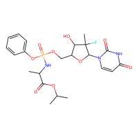Sofosbuvir,1190307-88-0,Moligand™, 10mM in DMSO,阿拉丁