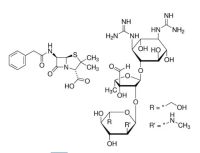 青霉素-链霉素，100 ×，在0.9%NaCl中, 每毫升含10000 units青霉素和10mg链霉素, 0.1μm过滤除菌, 生物制剂,适用于细胞培养，阿拉丁