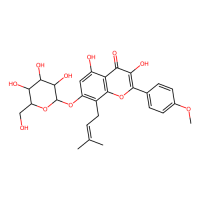 淫羊藿次苷，56725-99-6，10mM in DMSO，阿拉丁