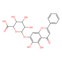 黄芩苷，21967-41-9，10mM in DMSO，阿拉丁