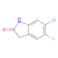 6-氯-5-氟-2-氧吲哚，100487-74-9，≥95%，阿拉丁