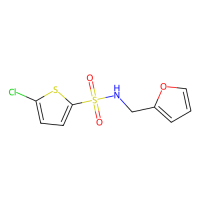 5-chloro-N-(furan-2-ylmethyl)thiophene-2-sulfonamide,380576-68-1,10mM in DMSO,阿拉丁