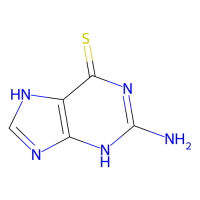 6-硫鸟嘌呤，154-42-7，Moligand™, 10mM in DMSO，阿拉丁