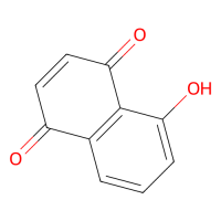 5-羟基对萘醌，481-39-0，10mM in DMSO，阿拉丁