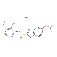 潘托拉唑倍半水化钠，138786-67-1，10mM in DMSO，阿拉丁