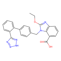 Candesartan (CV-11974)，139481-59-7，Moligand™, 10mM in DMSO，阿拉丁