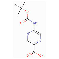 N-Boc-5-氨基吡嗪-2-羧酸,891782-63-1,≥97%,阿拉丁