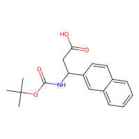 (S)-叔丁氧羰基-3-(2-萘基)-beta-丙氨，500770-69-4，≥95%，阿拉丁