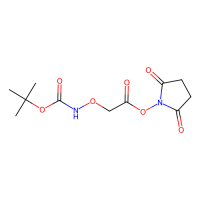 [(叔丁氧羰基)氨基氧]乙酸N-琥珀酰亚胺酯，80366-85-4，≥98%，阿拉丁