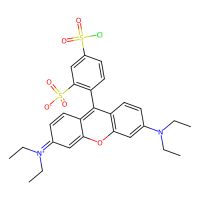 磺胺罗丹明B酰氯[罗丹明B磺酰氯]，62796-29-6，适用于荧光分析，阿拉丁