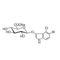 5-溴-4-氯-3-吲哚基β-D-葡萄糖苷酸钠盐[用于生物学研究]，129541-41-9，≥98%，阿拉丁