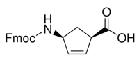 (1R,4S)-(+)-4-(Fmoc-氨基)-2-环戊烯-1-羧酸，220497-65-4，≥97%(HPLC)(sum of enantiomers)，阿拉丁