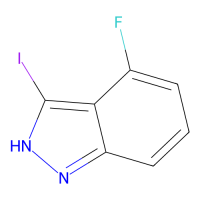 4-氟-3-碘-1H-吲唑，518990-32-4，≥97%，阿拉丁