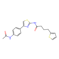 N-(4-(4-Acetamidophenyl)thiazol-2-yl)-4-(thiophen-2-yl)butanamide，796059-20-6，≥98%，阿拉丁