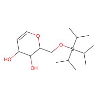 6-O-(三异丙基硅基)-D-葡萄烯糖，137915-37-8，≥95%(GC)，阿拉丁
