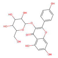 山萘酚3-葡萄糖苷，480-10-4，≥97%(HPLC)，阿拉丁