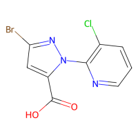3-溴-1-(3-氯-2-吡啶)-1H-吡唑-5-羧酸,500011-86-9,≥96%,阿拉丁