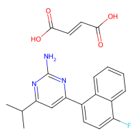 4-(4-氟萘-1-基)-6-异丙基嘧啶-2-胺 马来酸盐,199864-88-5,≥98%,阿拉丁