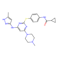 Tozasertib (VX-680, MK-0457)，639089-54-6，Moligand™, 10mM in DMSO，阿拉丁