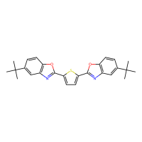 2,5-双(5-叔-丁基-2-苯并恶唑基)噻吩,7128-64-5,≥99%,阿拉丁
