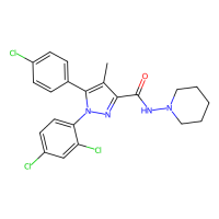 Rimonabant (SR141716),168273-06-1,10mM in DMSO,阿拉丁