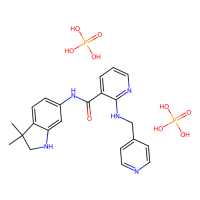Motesanib Diphosphate (AMG-706),857876-30-3,10mM in DMSO,阿拉丁