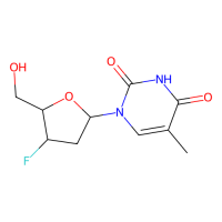 3′-脱氧-3′-氟胸苷，25526-93-6，10mM in DMSO，阿拉丁