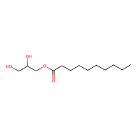 单癸酸甘油酯，26402-22-2，10mM in DMSO，阿拉丁