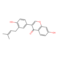 新补骨脂异黄酮,41060-15-5,10mM in DMSO,阿拉丁