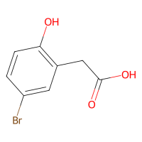 5-溴-2-羟基苯基乙酸，38692-72-7，≥98%，阿拉丁