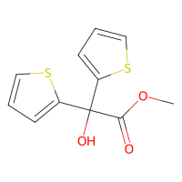 2,2-二噻吩基乙醇酸甲酯，26447-85-8，≥95%，阿拉丁